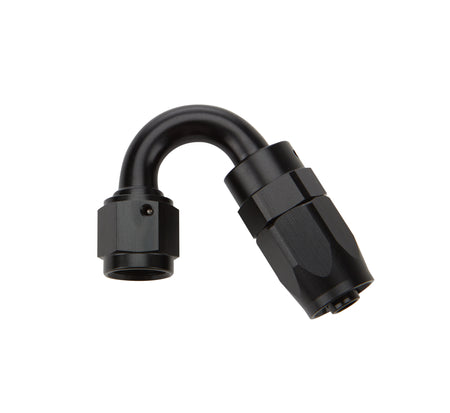 Allstar Performance Reusable Hose End - Black - 150 Deg Elbow -6 AN