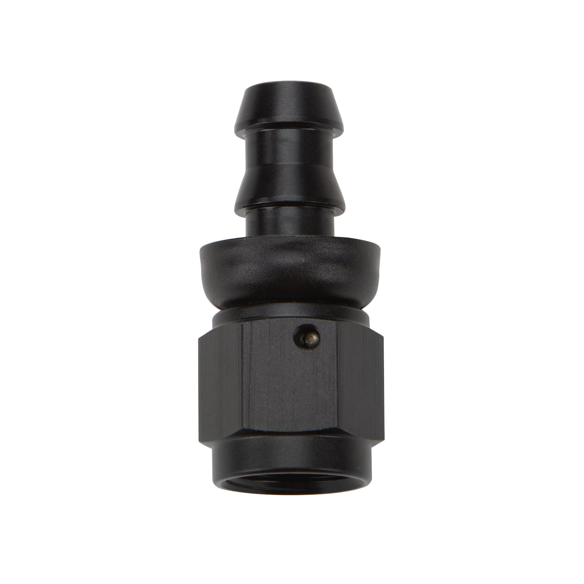 Allstar Performance Pushlock Hose End - Black - Straight -10 AN
