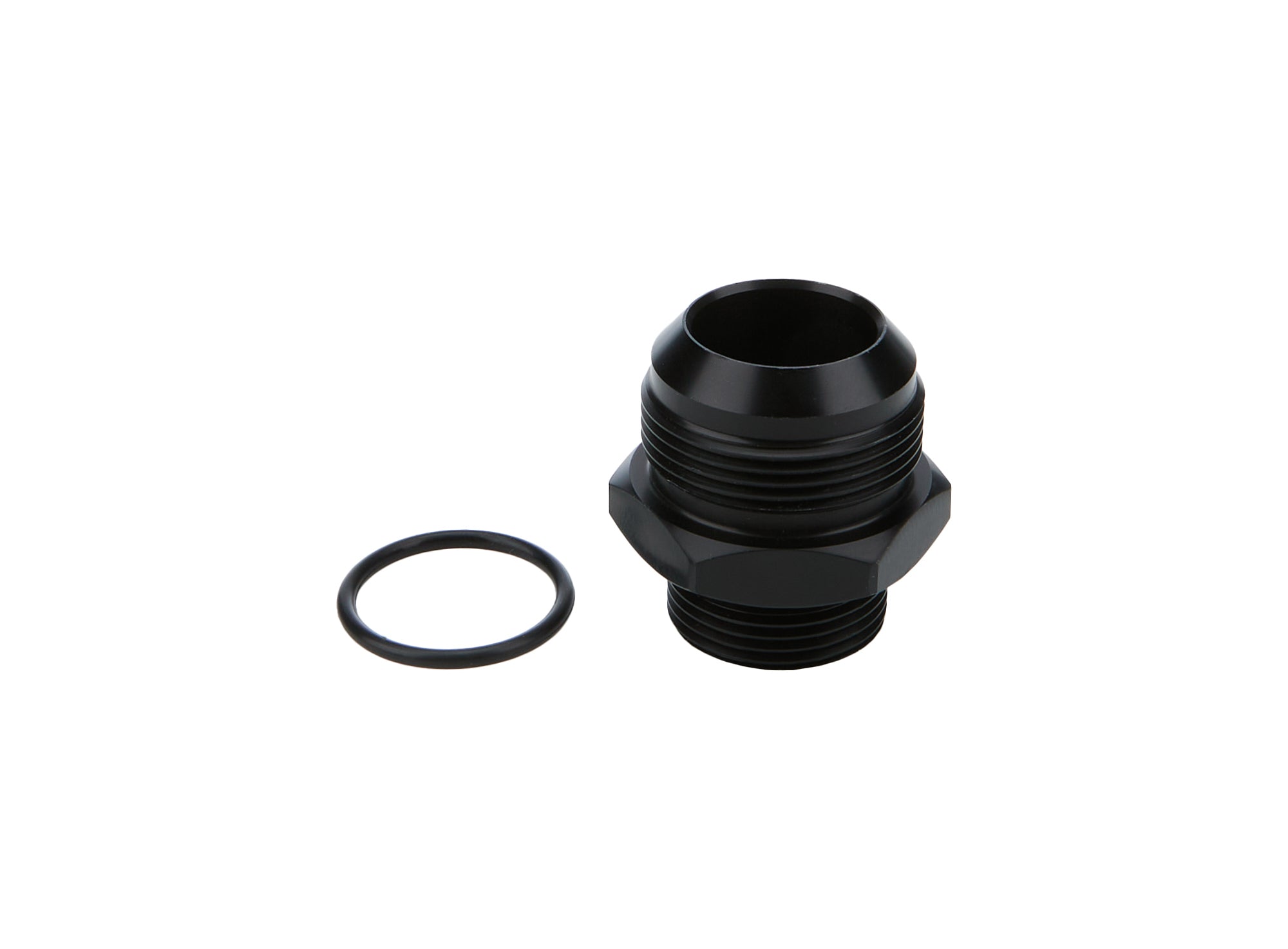 Allstar Performance Straight 16 AN Male O-Ring to 20 AN Male Adapter - Black