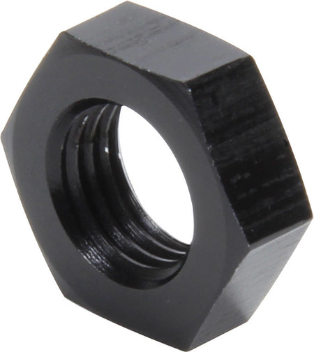 Allstar Performance Bulkhead Nuts - Black -4 Black (10 Pack)