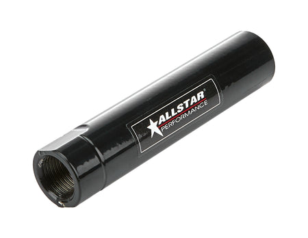 Allstar Performance Steel Suspension Tube - 0.875 in OD - 4 in Long - 5/8-18 in Female Thread - Black