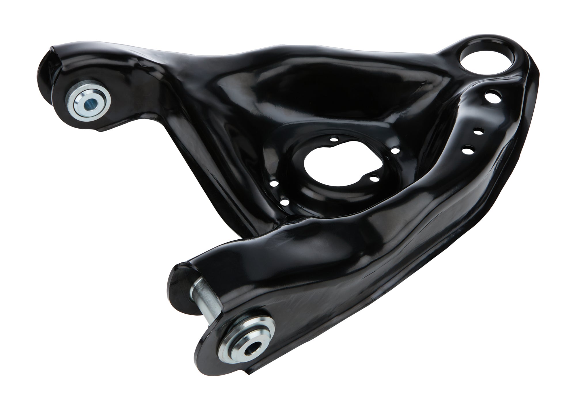 Allstar Performance OEM Style Left Side Lower Control Arm - Weld-On Ball Joints - Black - Metric GM G-Body 1978-88