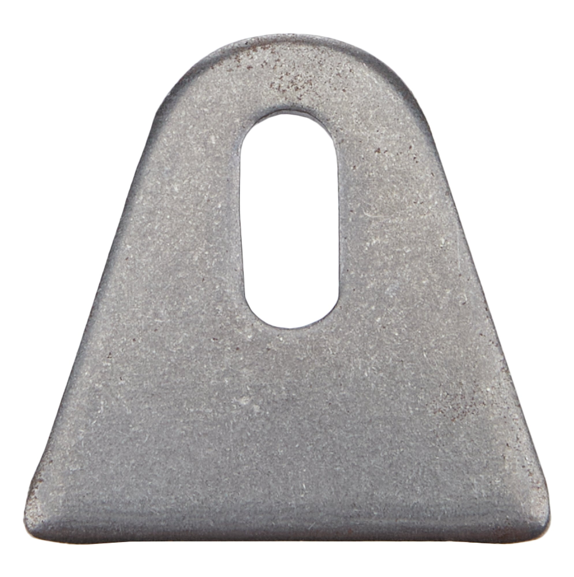 Allstar Performance Flat Chassis Tab - 1/4 x 1/2 in Slotted Mounting Hole - 1/8 in Thick (Set of 4)