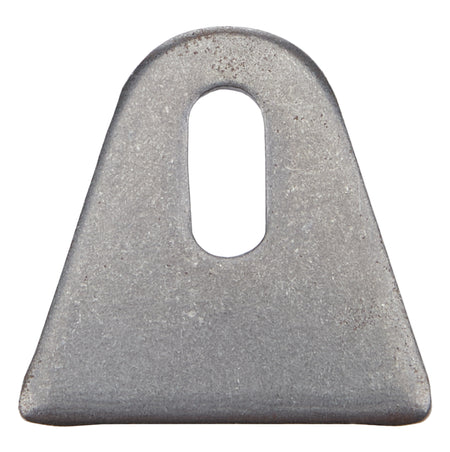 Allstar Performance Flat Chassis Tab - 1/4 x 1/2 in Slotted Mounting Hole - 1/8 in Thick (Set of 4)