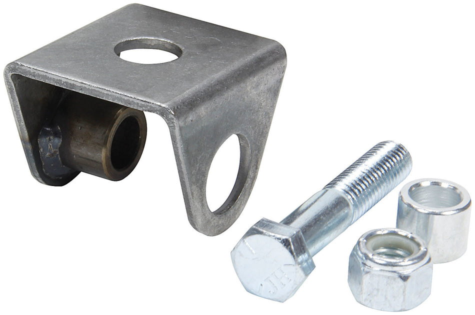 Allstar Performance Shock Bracket w/ Grade 5 Bolt - Lock Nut & Spacer - Flat Mount Style