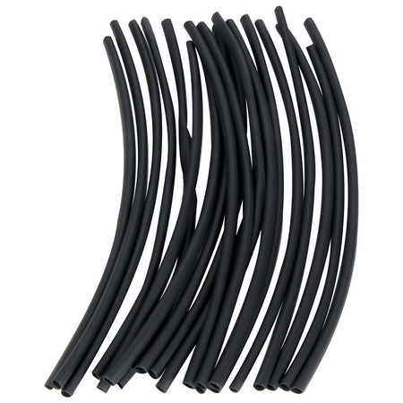 Allstar Performance 1/16 in Shrink Sleeve Tubing - Black (Set of 20)