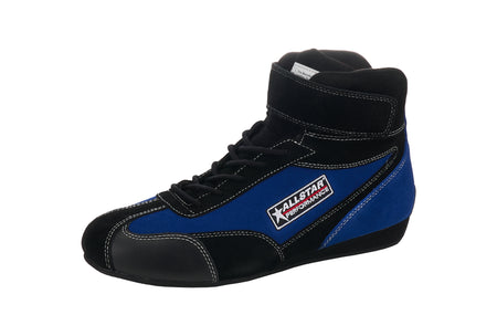 Allstar Performance Pro-Series Mid-Top SFI 3.3/5 Driving Shoes - Black/Blue