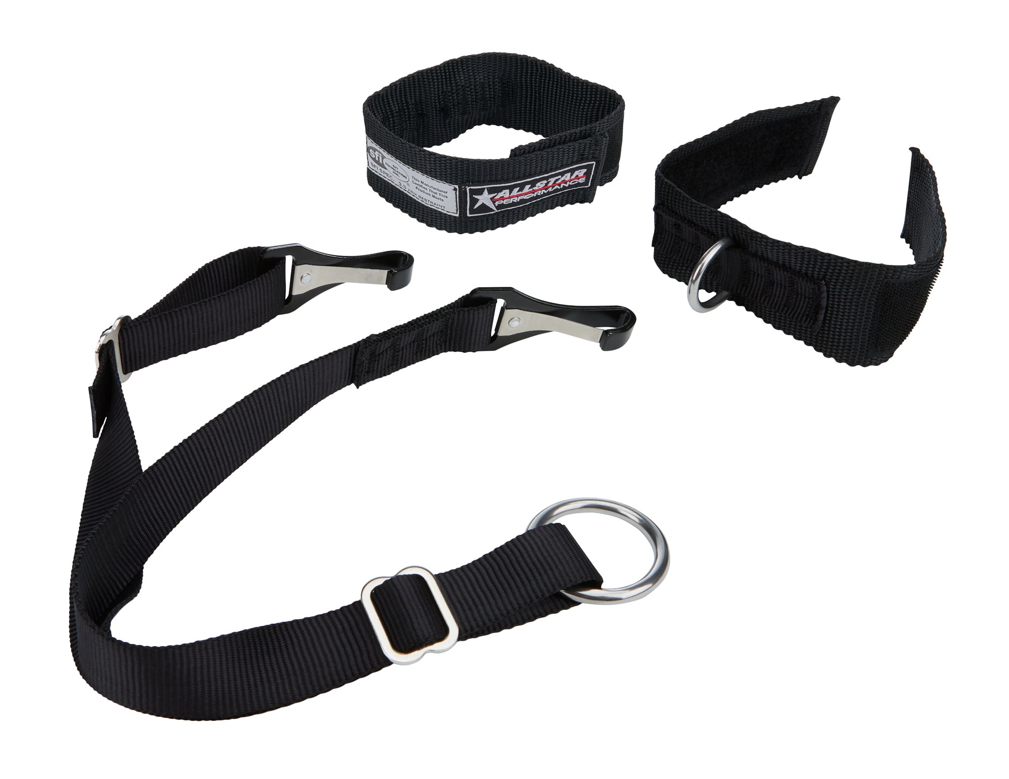Allstar Performance Y-Strap Arm Restraint Harness - Black