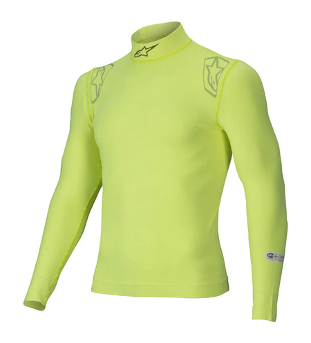 Alpinestars ZX Evo V3 Top - Long Sleeve - Fluorescent Yellow