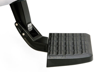 AMP Research BedStep Step Board - Bumper Mount - Black - Ford Fullsize Truck 2023