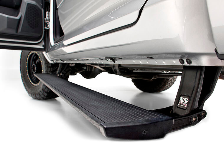 AMP Research PowerStep Step Bars - Black - GM Fullsize Truck 2022 Crew Cab (Pair)