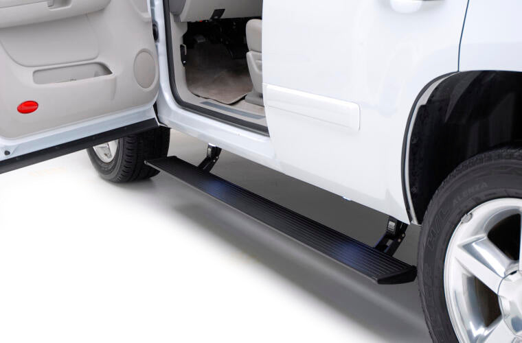 AMP Research PowerStep Step Bars - Black - GM Fullsize SUV 2021-22 (Pair)