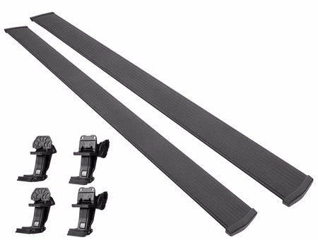AMP Research PowerStep Step Bars - Black - Toyota Fullsize Truck 2022-23 CrewMax / Double Cab (Pair)