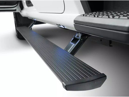 AMP Research PowerStep Running Boards - Power-Deploying - Black - SuperCrew - Ford Midsize Truck 2024