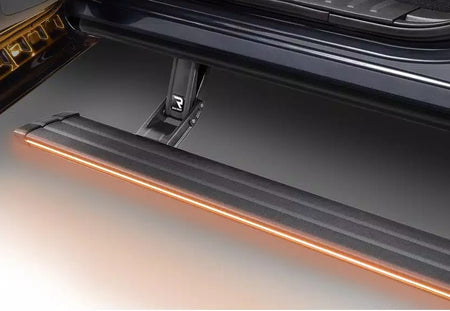 AMP Research PowerStep Vision Step Bars - Black - Ford Midsize SUV 2021-24 (Pair)