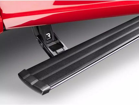 AMP Research PowerStep Vision Step Bars - Black - Toyota Fullsize Truck 2022-24 CrewMax (Pair)