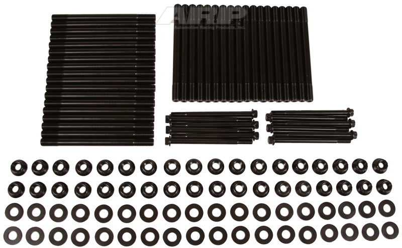 ARP Cylinder Head Stud Kit - 12 Point Nuts - Chromoly - Black Oxide - 6.6L GM Duramax