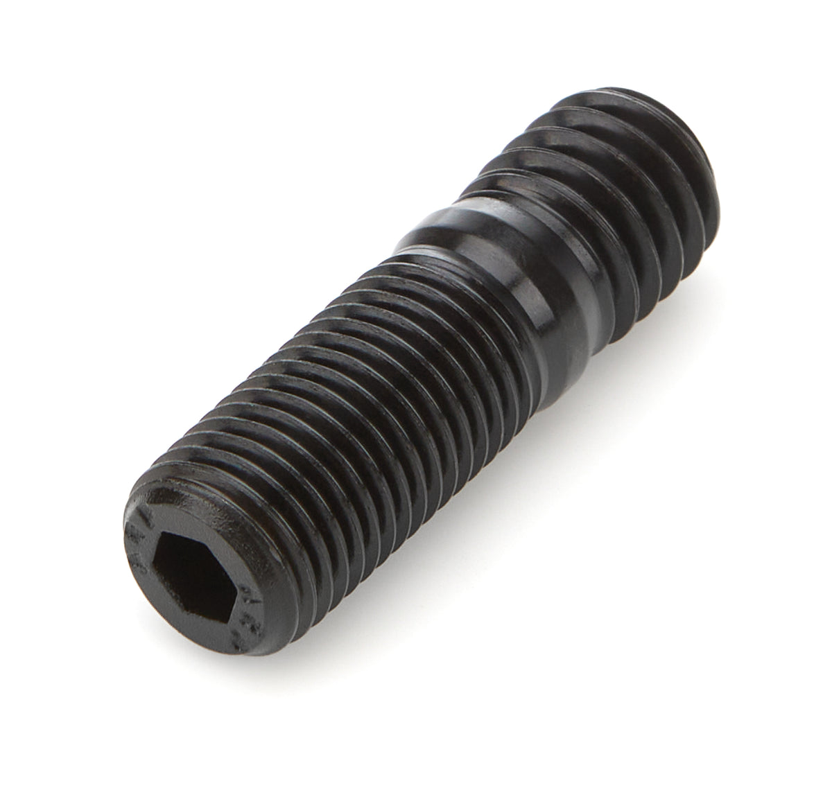 ARP 3/8-16 and 3/8-24 in Thread Chromoly Stud - 1.25 in Long - Broached - Black Oxide