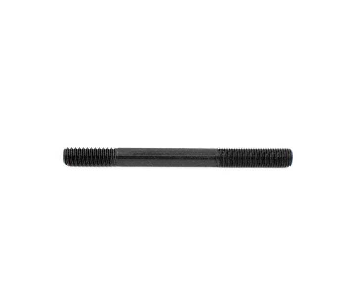 ARP 10 mm x 1.25 and 10 mm x 2.00 Thread Stud - 4.550 in Long - Broached - Chromoly - Black Oxide