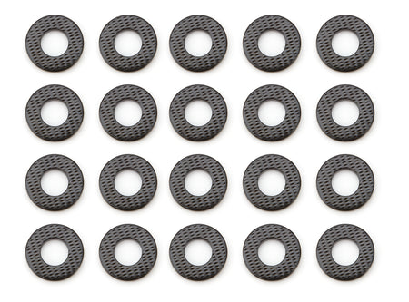 ARP 0.438 in ID Steel Flat Washer - 0.950 in OD - Black Oxide (Set of 20)