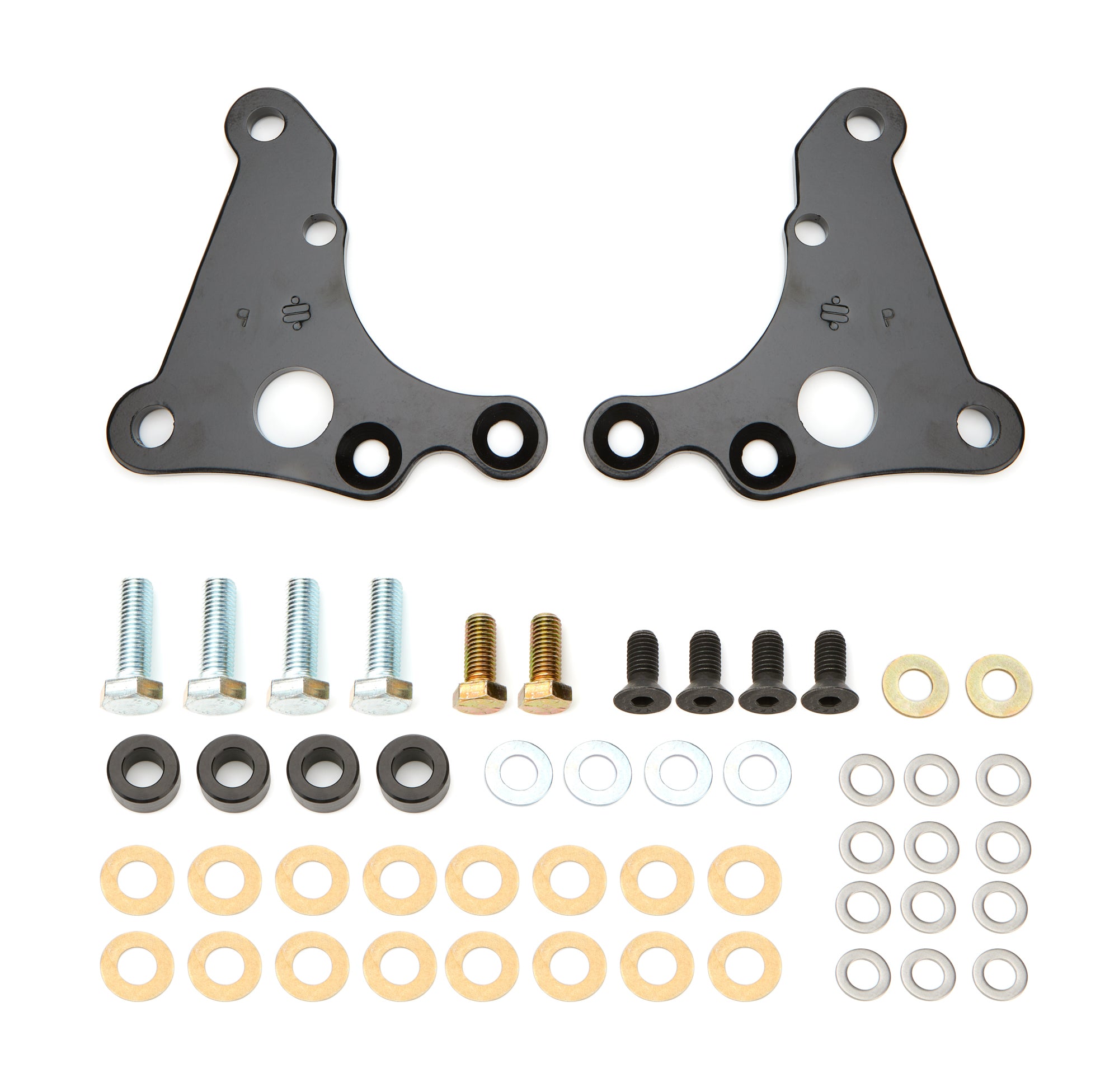 RideTech Front Brake Caliper Bracket - GM Metric Caliper - GM A-Body / F-Body / X-Body / Chevy Corvette 1962-82