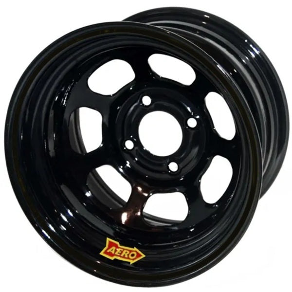 Aero 36 Series Wheel - 13 x 7 in - 3.500 in Backspace - 4 x 4.50 in Bolt Pattern - Black