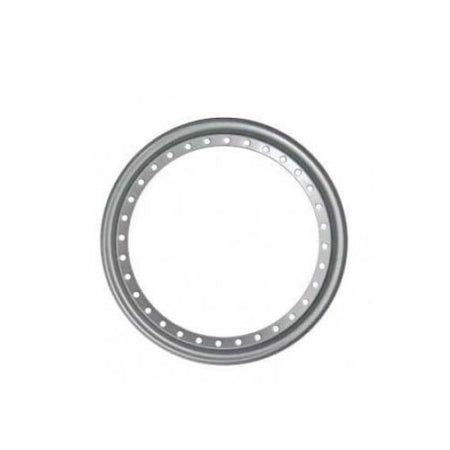 AERO RACE WHEELS Outer Steel Beadlock Ring - Silver - 13 in Wheels