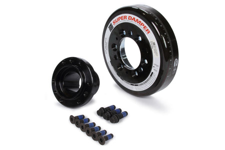 ATI Super Damper SFI 18.1 Harmonic Balancer - 7.074 in OD - Black - Internal Balance - Small Block Chevy