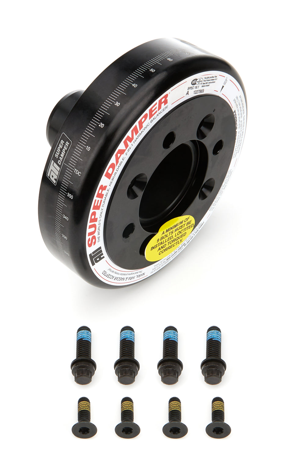 ATI Super Damper SFI 18.1 Harmonic Balancer - 6.325 in OD - Internal Balance - Small Block Ford