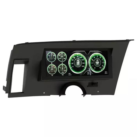 Auto Meter Invision Digital Direct-Fit Gauge Kit - Black - Ford Mustang 1971-73