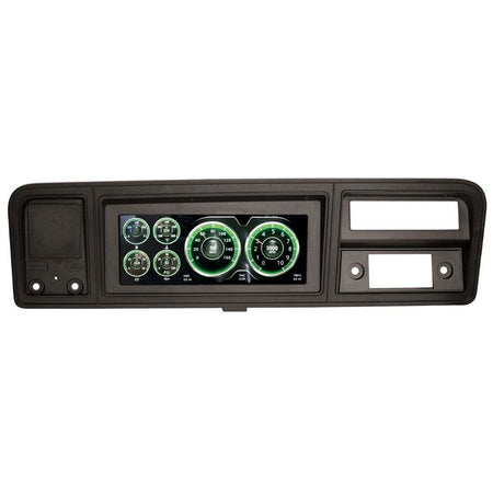 Auto Meter Invision Direct-Fit Digital LCD Gauge Kit - Black - Ford Fullsize SUV 1973-79