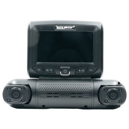 Auto Meter Guardian 360 Dash Cam - 1K - 4 Channel - 360 Degree - Black