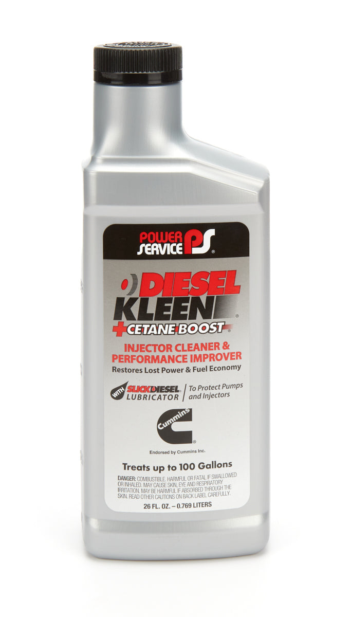 Power Service Diesel Kleen Fuel System Cleaner / Cetane Booster - 26 oz Bottle