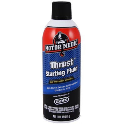 Motor Medic Starting Fluid - 11 oz Aerosol - Diesel/Gas