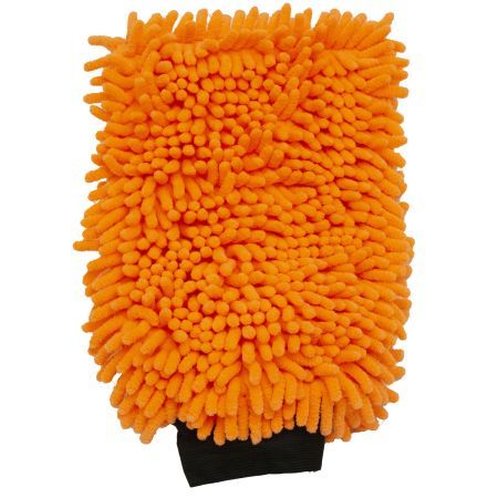 ATP Microfiber Cleaning Mitt - 10 x 7 in - Orange