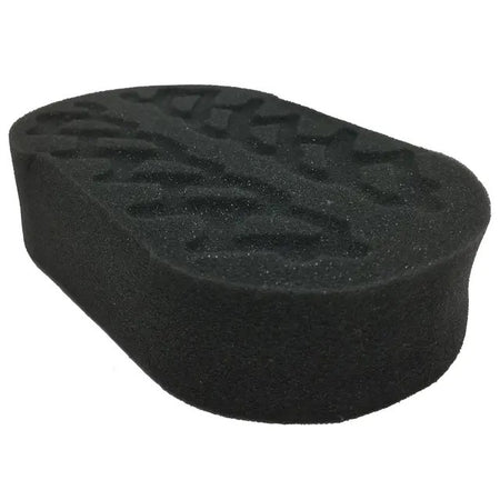 ATP Tire Gel Applicator - Oval - 5.8 x 3.6 x 1.3 in - Foam - Black