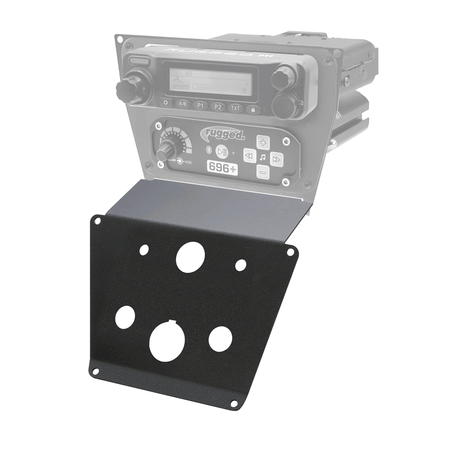 Rugged Radios Lower Accessory Panel for Polaris RZR PRO XP RZR Turbo R and RZR PRO R Dash Mount Radio and Intercom - Rockford Fosgate MT-PRO-ROCK
