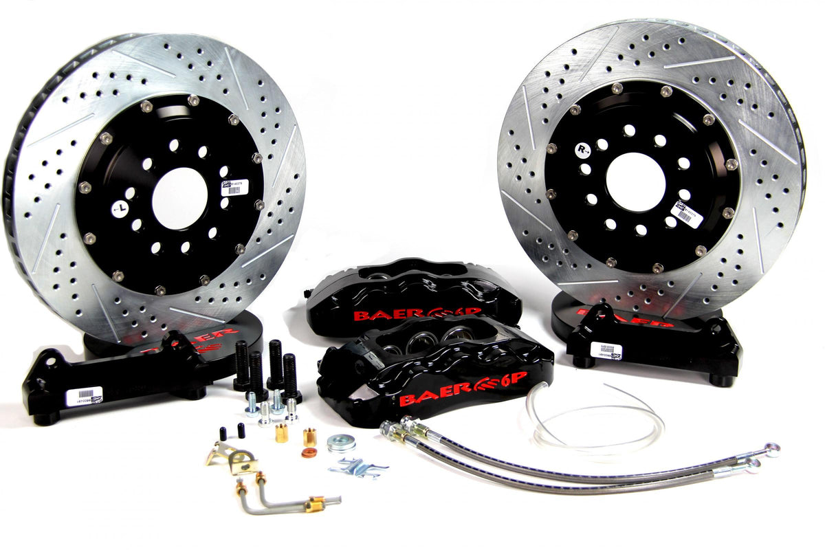 Baer Pro-Plus Front Brake Kit - Black - Chevy Corvette 1988-96