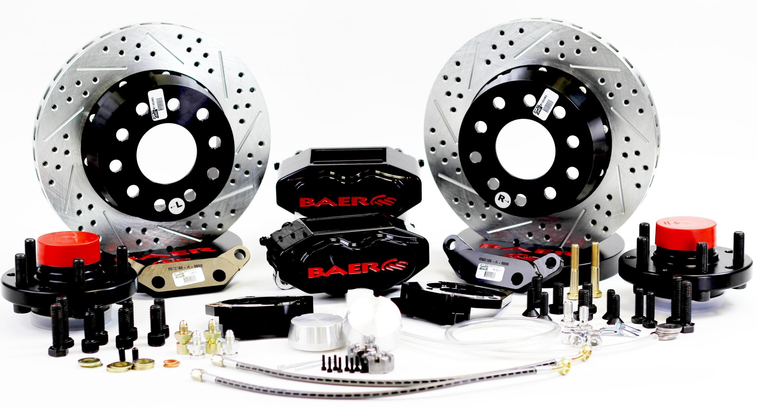 Baer SS4 Plus Front Brake Kit - Black - GM A-Body / F-Body / X-Body 1964-74