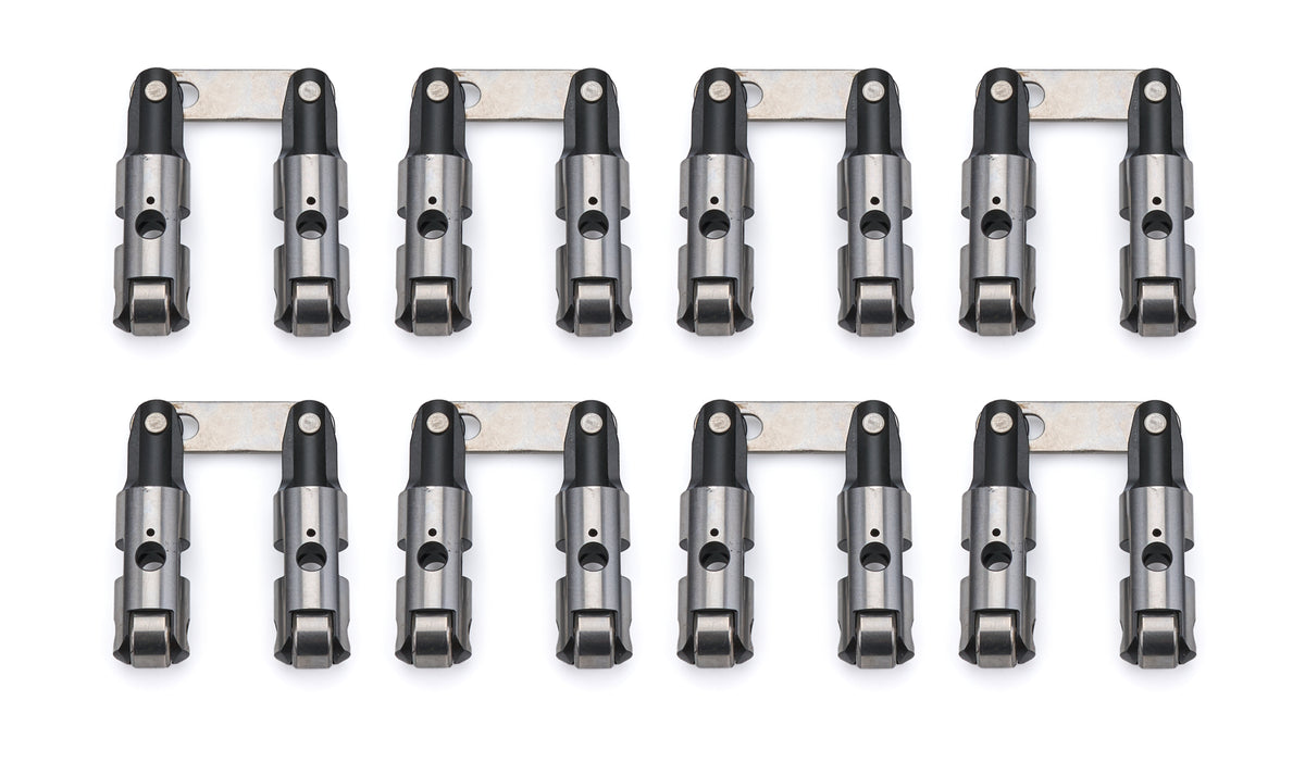 BAM Solid Roller Lifter - 0.842 in OD - 0.300 in Taller - 0.180 in Offset - Small Block Chevy (Set of 16) BAM-B-2002-16BB1