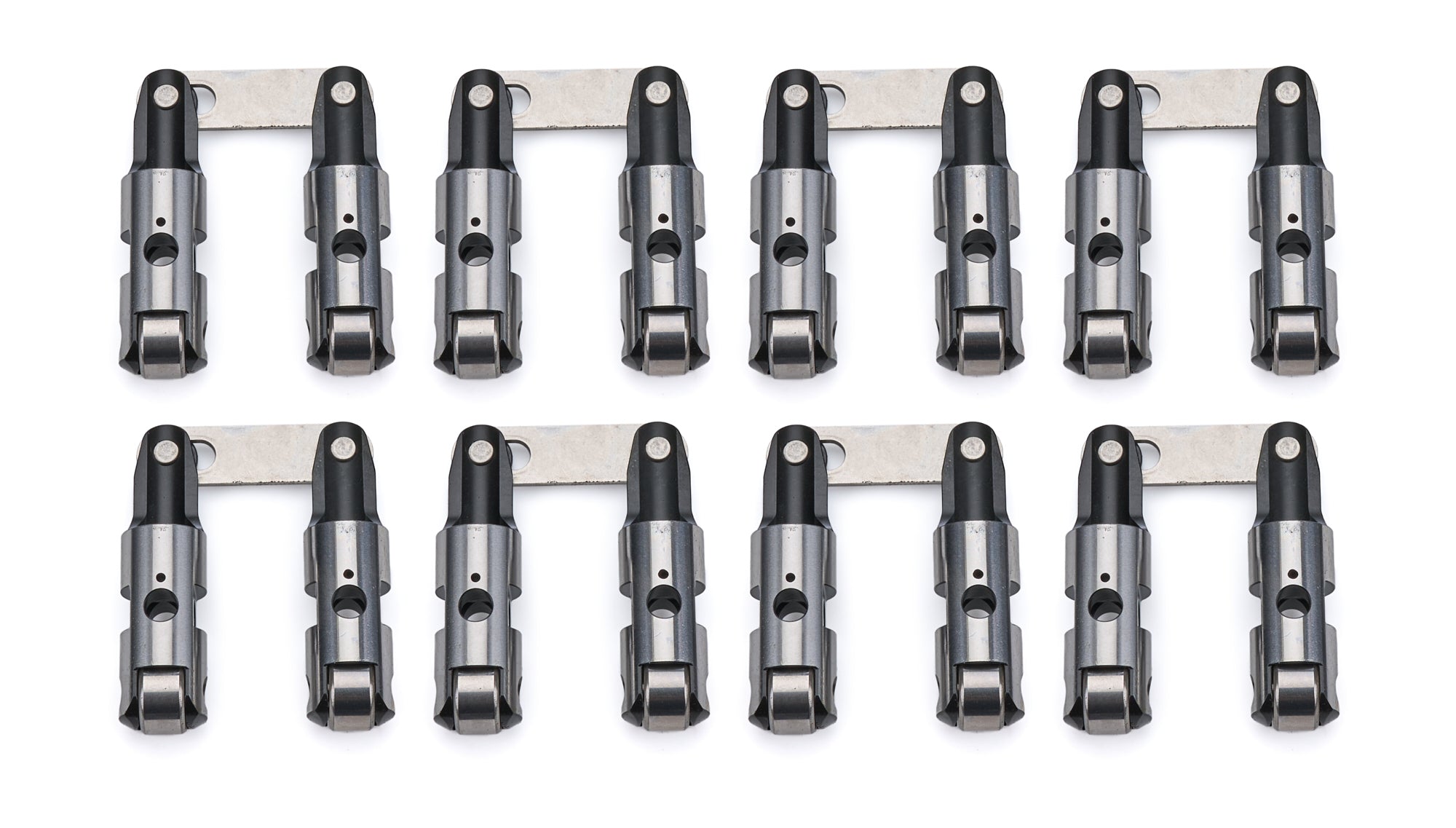 BAM Solid Roller Lifter - 0.842 in OD - 0.300 in Taller - 0.180 in Offset - Small Block Chevy (Set of 16) BAM-B-2002-16BB4