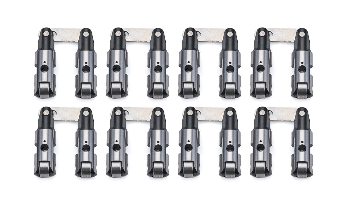 BAM Solid Roller Lifter - 0.904 in OD - 0.300 in Taller - 0.210 in Offset - Small Block Chevy (Set of 16) BAM-B-2004-16