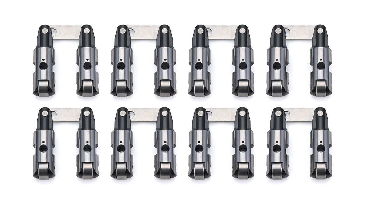 BAM Solid Roller Lifter - 0.904 in OD - 0.300 in Taller - 0.210 in Offset - Small Block Chevy (Set of 16) BAM-B-2004-16BB1