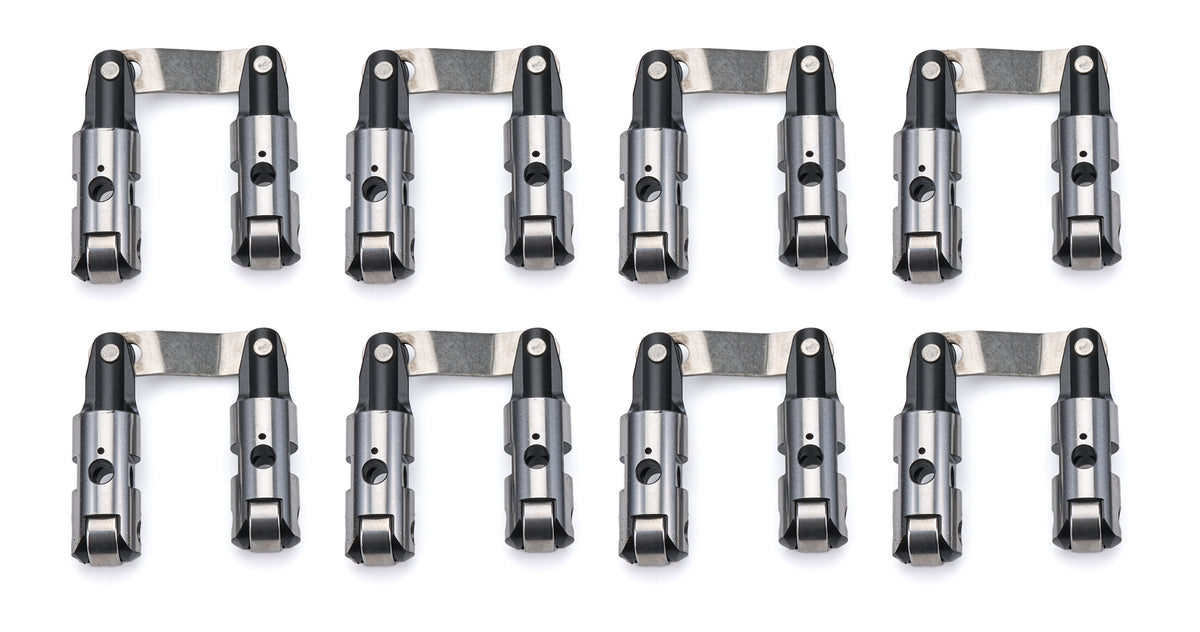BAM Solid Roller Lifter - 0.904 in OD - 0.300 in Taller - 0.210 in Offset - Big Block Chevy (Set of 16) BAM-B-2008-16BB1