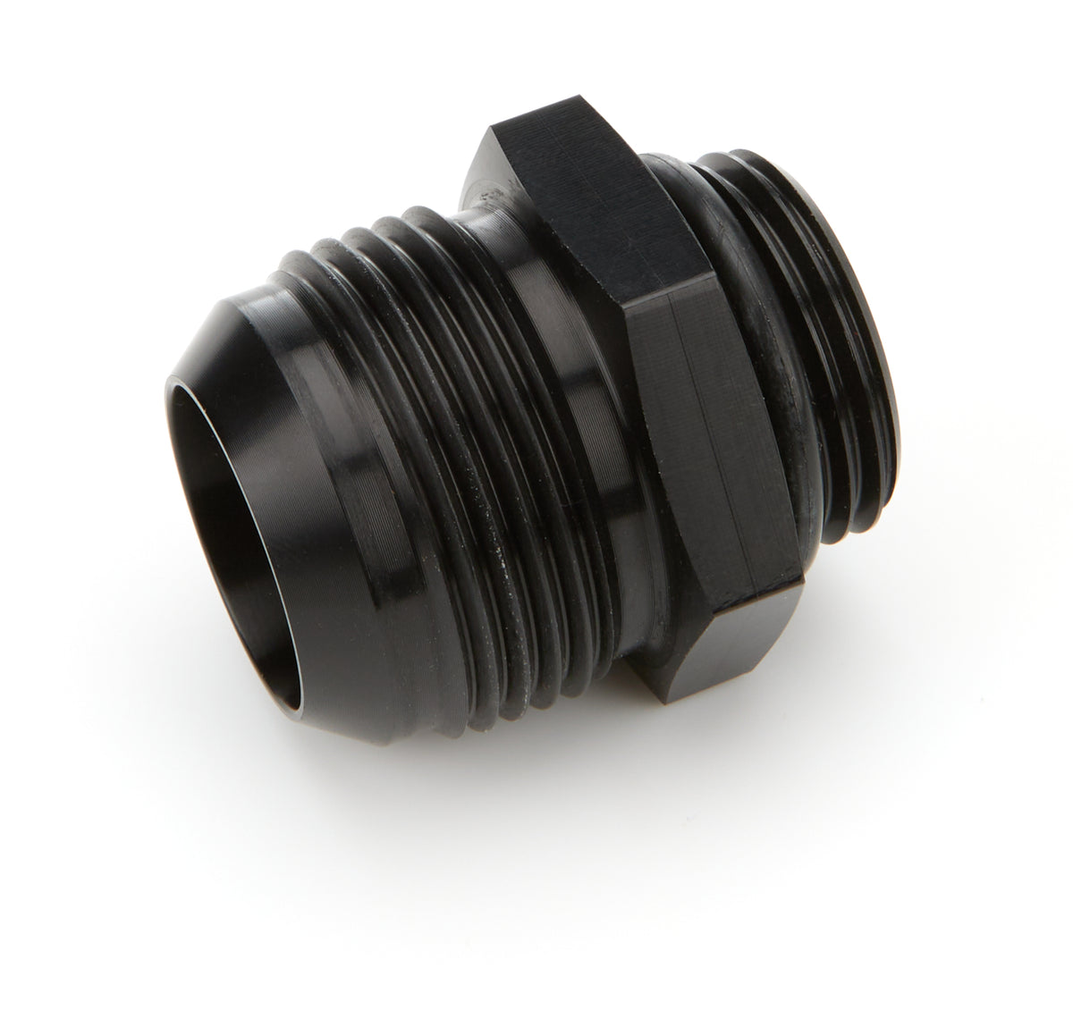 Barnes 16 AN Male to 12 AN Male O-Ring Straight Adapter Fitting - Black