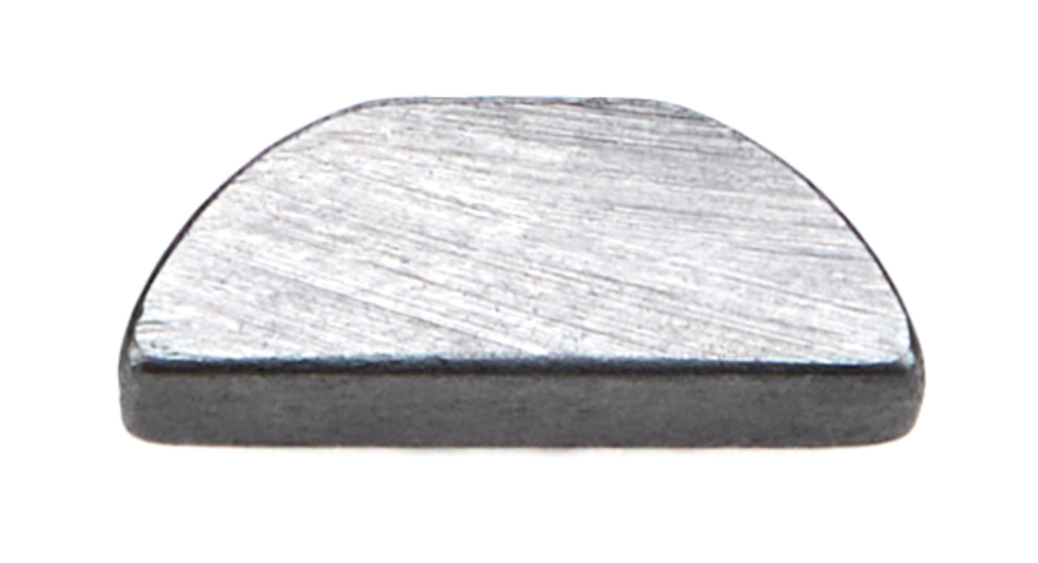 Barnes Woodruff Key - 0.484 in Length - 0.122 in Wide