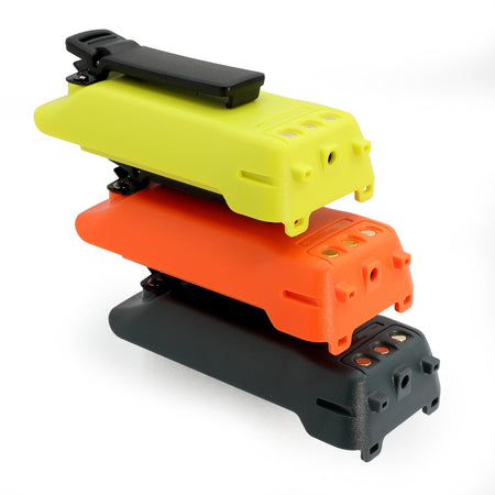 Rugged Radios GMR2 and GMR2 PLUS Handheld Long-Lasting XL Battery - Safety Orange BAT-GMR2-XL-ORN
