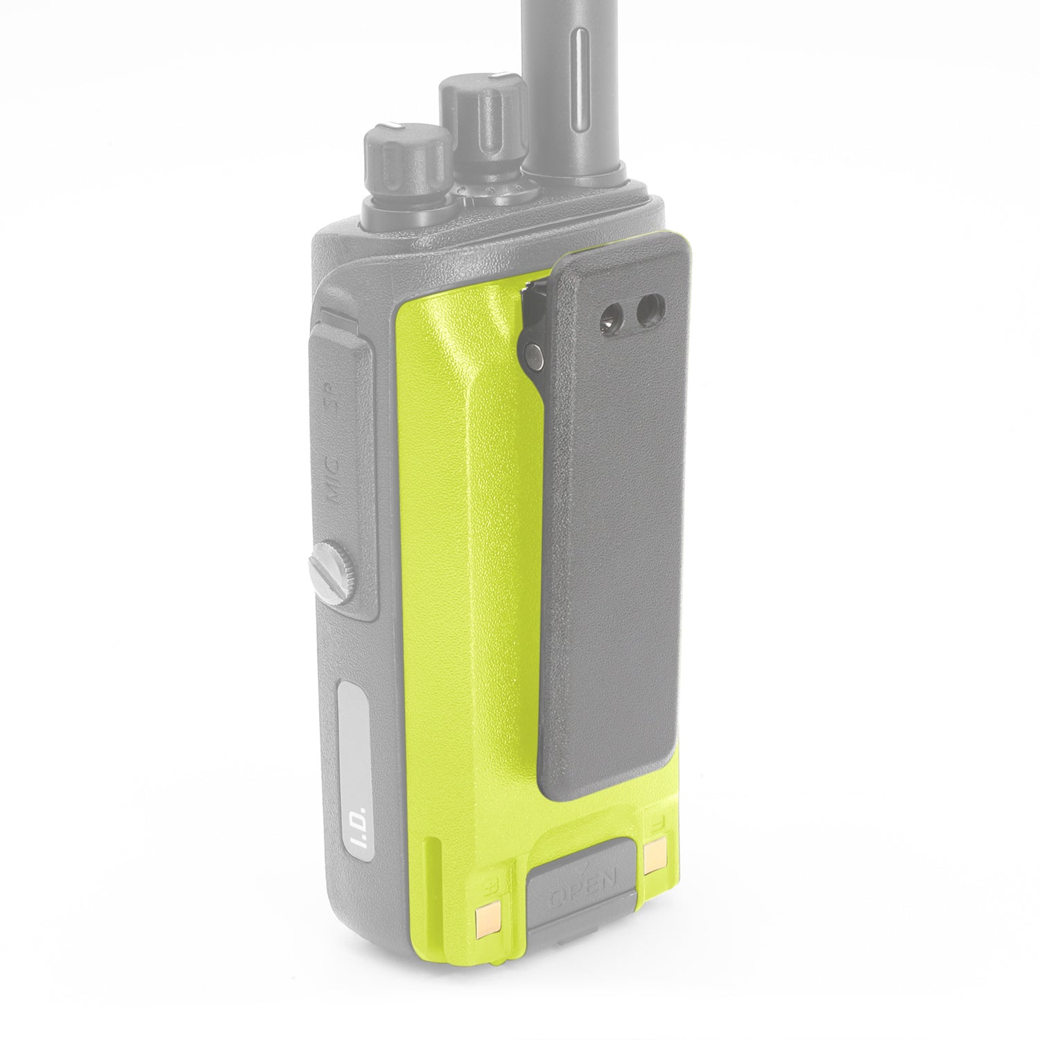 Rugged Radios RDH-X / ABH7 Replacement Battery - Safety Yellow BAT-RDHX-HV