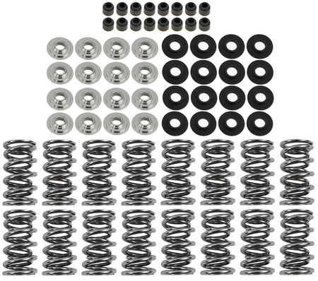 Brian Tooley Racing Dual Valve Spring Kit - 380 lb. - 1.070 in Coil Bind - 1.300 in OD - Locks / Titanium Retainers / Viton® Seals / Seats - GM LS-Series