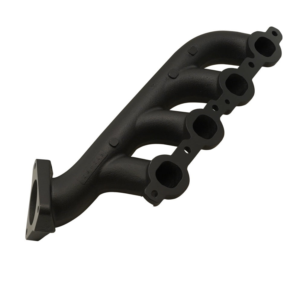 BD Diesel Right Side Exhaust Manifold - Black Ceramic Coated - GM LS-Series - GM Fullsize Truck 2002-13